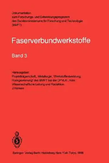 Cover of Faserverbundwerkstoffe