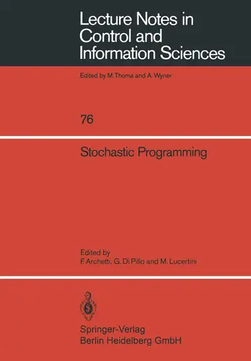 Cover of Stochastic Programming