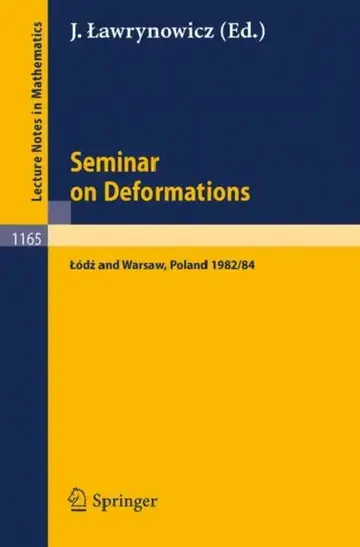 Cover of Seminar on Deformations