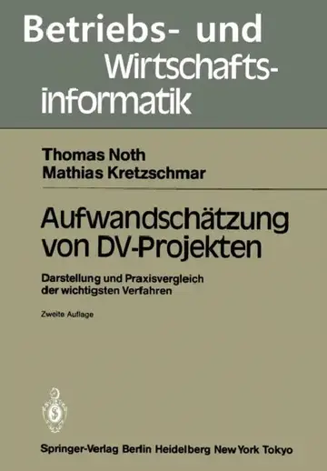 Cover of Aufwandschätzung Von DV-Projekten