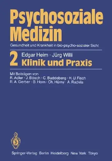 Cover of Psychosoziale Medizin Gesundheit Und Krankheit in Bio-Psycho-Sozialer Sicht
