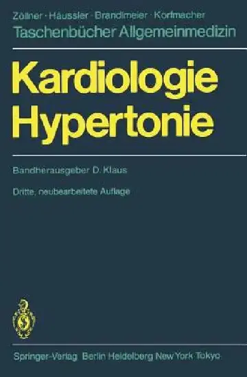 Cover of Kardiologie Hypertonie