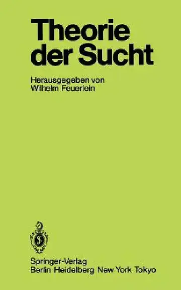 Cover of Theorie Der Sucht