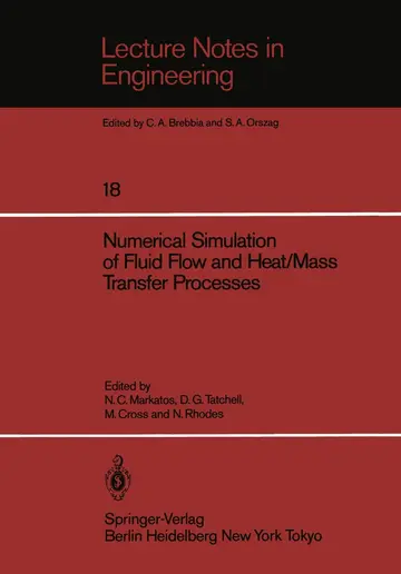 Cover of Numerical Simulation of Fluid Flow and Heat/Mass Transfer Processes