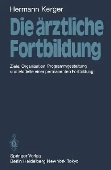 Cover of Die Ärztliche Fortbildung