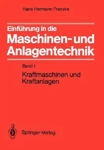 Cover of Einführung in Die Maschinen- Und Anlagentechnik