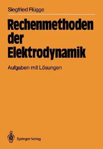 Cover of Rechenmethoden Der Elektrodynamik