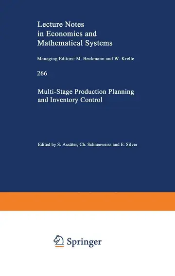 Cover of Multi-stage Production Planning and Inventory Control