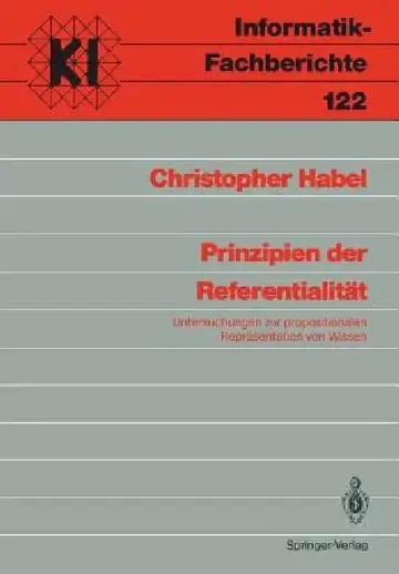 Cover of Prinzipien Der Referentialität