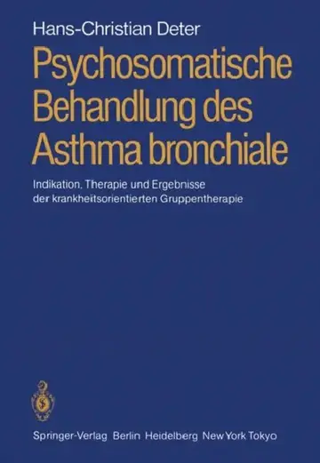 Cover of Psychosomatische Behandlung Des Asthma Bronchiale
