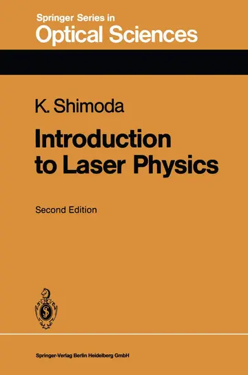 Cover of Introduction to Laser Physics