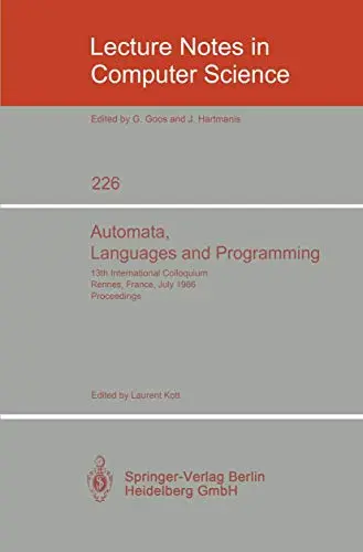 Cover of Automata, Languages and Programming