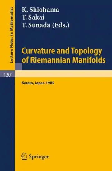 Cover of Curvature and Topology of Riemannian Manifolds