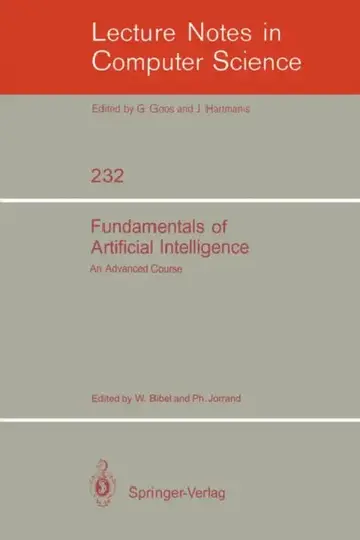 Cover of Fundamentals of Artificial Intelligence