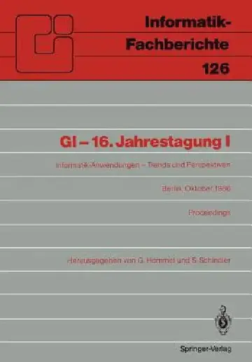 Cover of Gi-16.Jahrestagung I