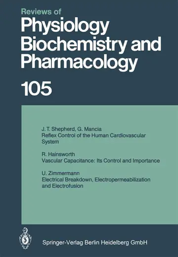 Cover of Reviews of Physiology Biochemistry and Pharmacology Vol 105