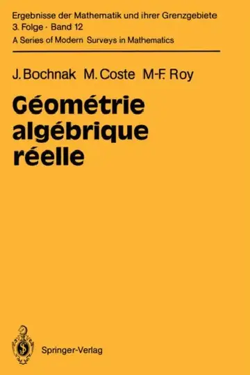 Cover of Géométrie Algébrique Réelle