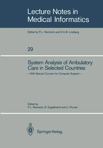 Cover of System Analysis of Ambulatory Care in Selected Countries