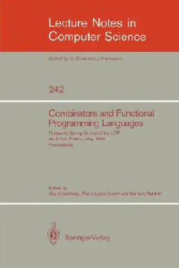 Cover of Combinators and Functional Programming Languages