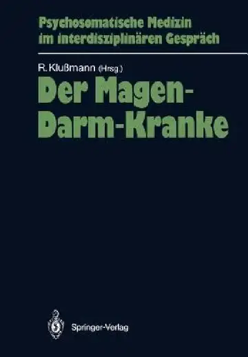 Cover of Der Magen-Darm-Kranke