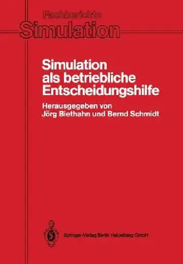 Cover of Simulation ALS Betriebliche Entscheidungshilfe