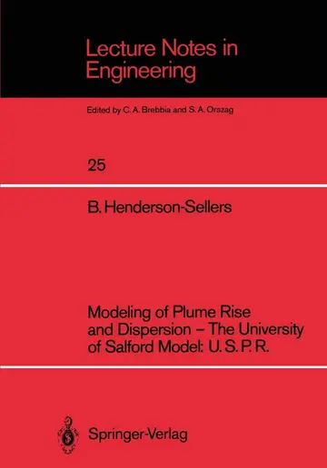Cover of Modeling of Plume Rise and Dispersion-the University of Salford Model