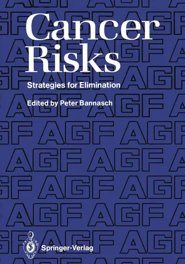 Cover of Cancer Risks