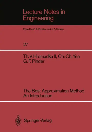 Cover of The Best Approximation Method an Introduction
