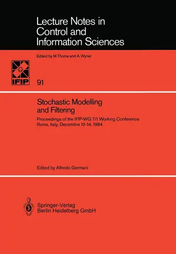 Cover of Stochastic Modelling and Filtering