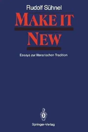 Cover of Make It New