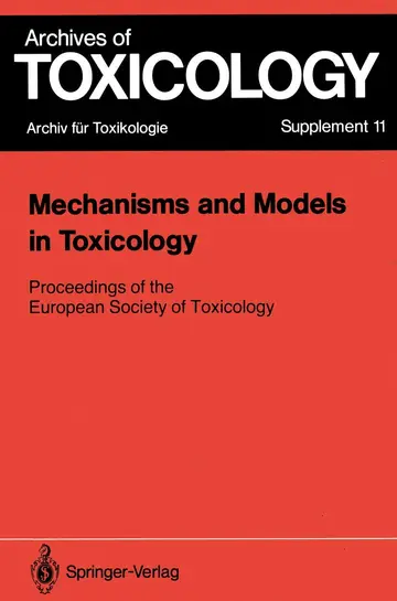 Cover of Mechanisms and Models in Toxicology