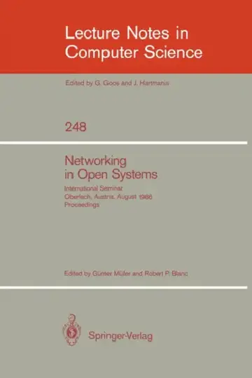 Cover of Networking in Open Systems
