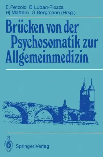 Cover of Brücken Von Der Psychosomatik Zur Allgemeinmedizin