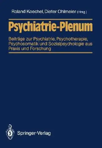 Cover of Psychiatrie-Plenum