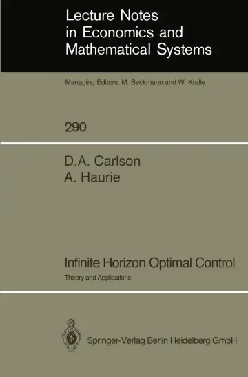 Cover of Infinite Horizon Optimal Control