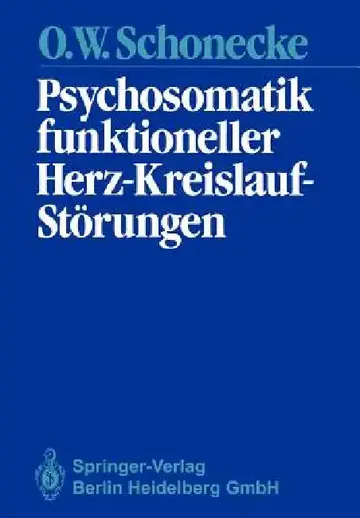 Cover of Psychosomatik Funktioneller Herz-Kreislauf-Störungen