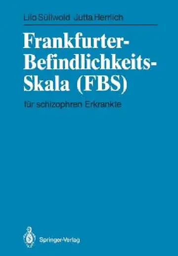 Cover of Frankfurter-Befindlichkeits-Skala (Fbs)