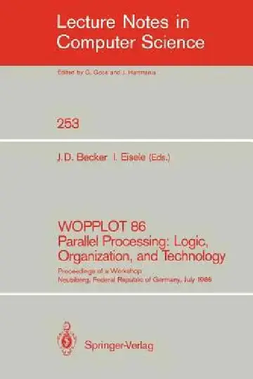 Cover of Wopplot 86 Parallel Processing