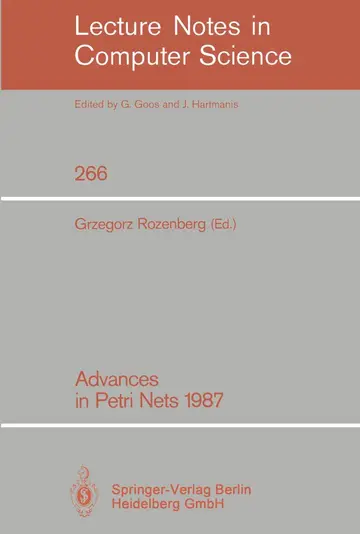Cover of Advances in Petri Nets 1987