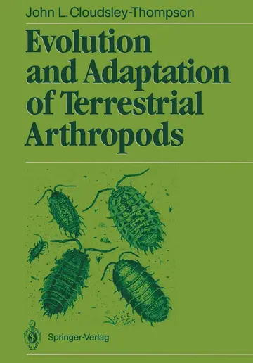 Cover of Evolution and Adaptation of Terrestrial Arthropods