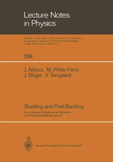 Cover of Buckling and Post-Buckling