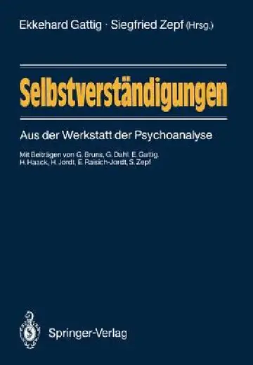 Cover of Selbstverständigungen
