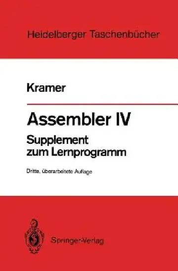 Cover of Assembler IV
