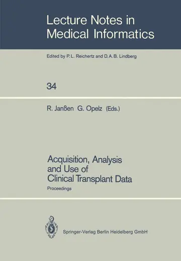 Cover of Acquisition, Analysis and Use of Clinical Transplant Data