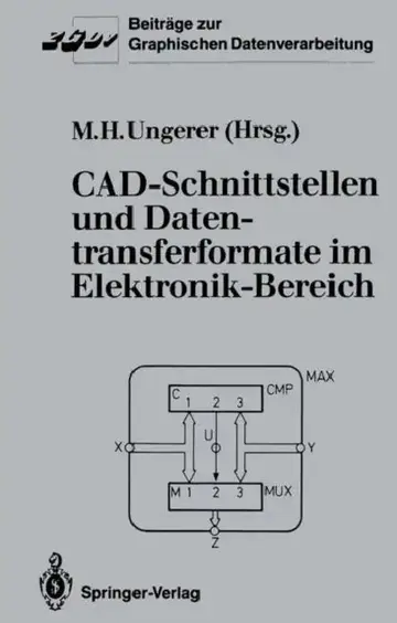 Cover of Cad-Schnittstellen Und Datentransferformate Im Elektronik-Bereich
