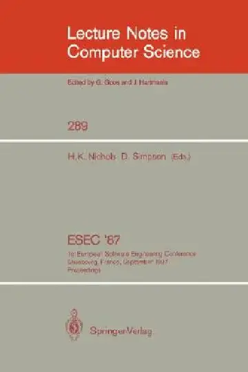 Cover of Esec '87
