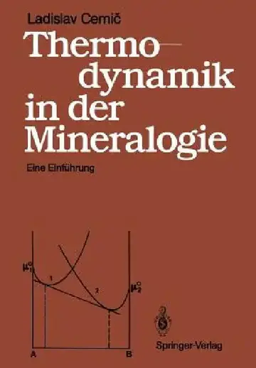 Cover of Thermodynamik in Der Mineralogie