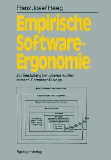 Cover of Empirische Software-Ergonomie