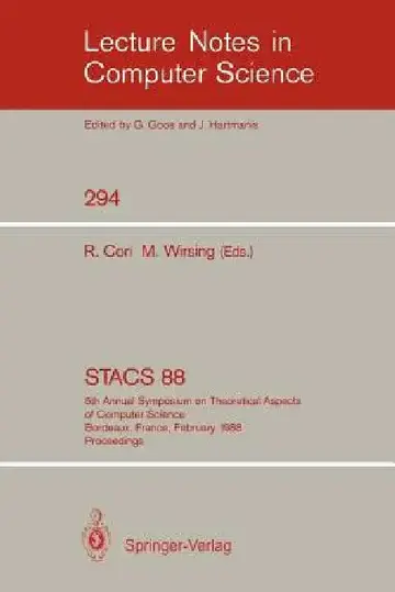 Cover of Stacs 88