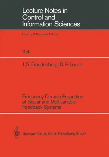 Cover of Frequency Domain Properties of Scalar and Multivariable Feedback Systems